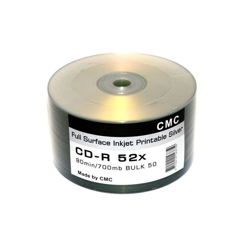 Диск СD-R bulk 700Mb 52х Silver (уп.50 шт.) CMC /600/ ##от компании## Медиамир - ##фото## 1