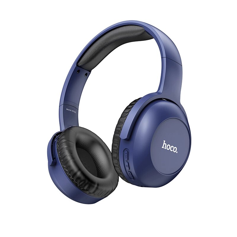 Гарнитура Bluetooth полноразмерная HOCO W33 Art sount, Blue от компании Медиамир - фото 1