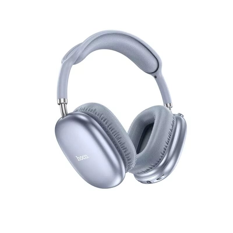 Гарнитура Bluetooth полноразмерная HOCO W35 Air 400 mAh, MP3, съемный кабель Blue от компании Медиамир - фото 1