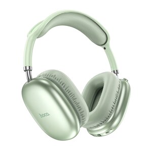 Гарнитура Bluetooth полноразмерная HOCO W35 Air 400 mAh, MP3, съемный кабель Green сп