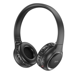 Гарнитура Bluetooth полноразмерная HOCO W41 Charm Bluetooth 5.3 200mah MP3 складные Black