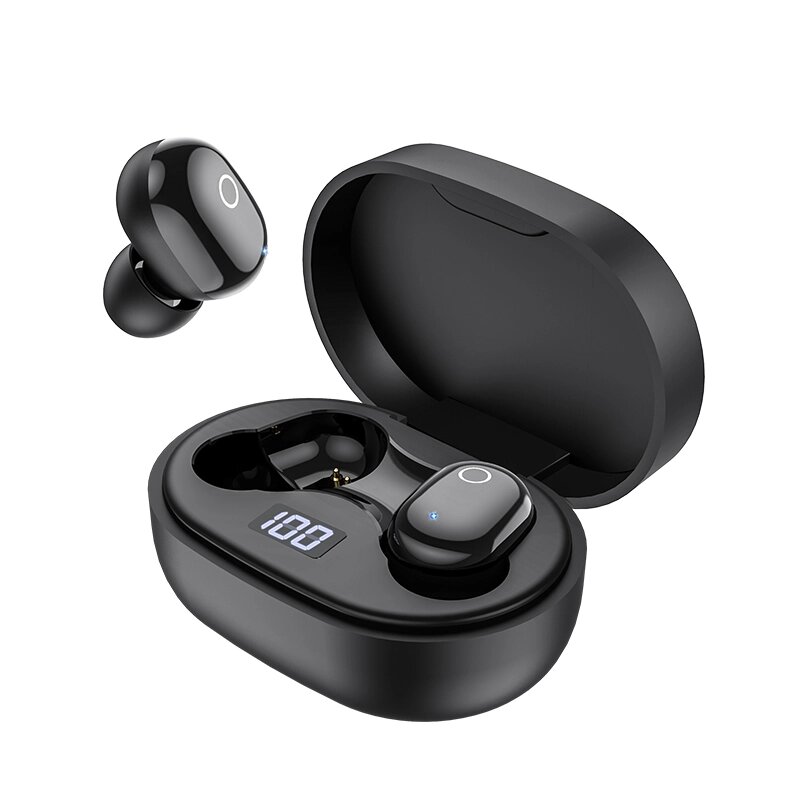 Гарнитура Bluetooth TWS Borofone BW06 Manner , 300 mAч black от компании Медиамир - фото 1