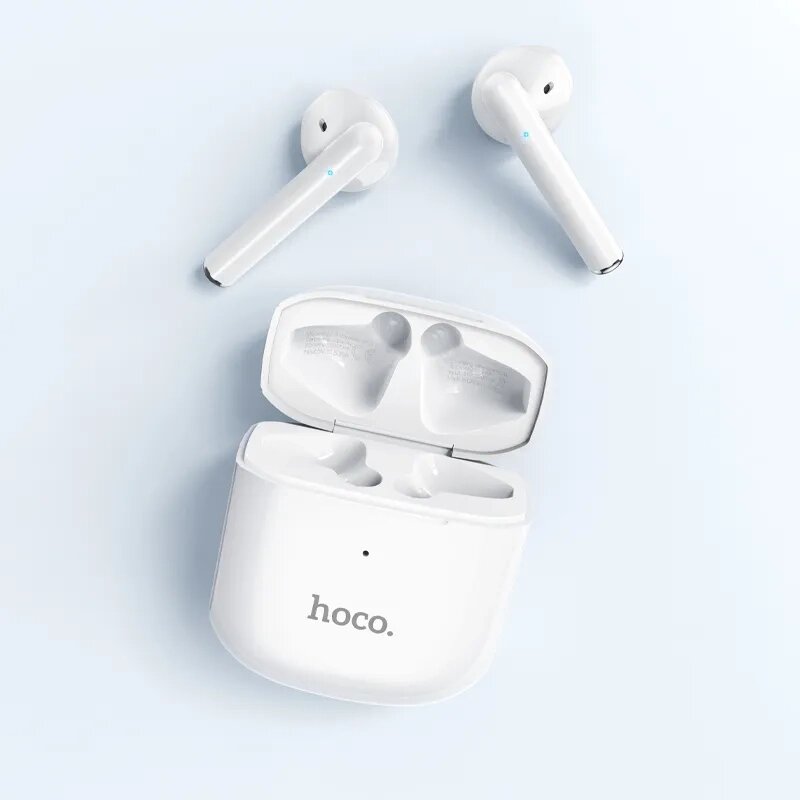 Гарнитура Bluetooth TWS HOCO EW19 Easy move White от компании Медиамир - фото 1