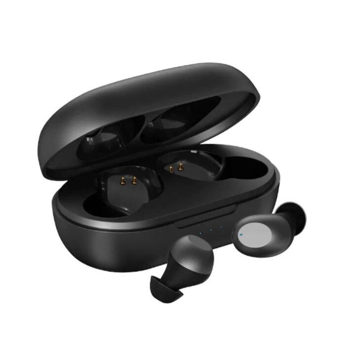 Гарнитура Bluetooth TWS Perfeo T-EAR черные автосопряжение (PF_B4864) от компании Медиамир - фото 1