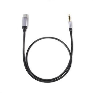 Кабель KUULAA KL-O09-100 USB Type-C out — Jack 3.5мм out, кабель ПВХ 1m ##от компании## Медиамир - ##фото## 1