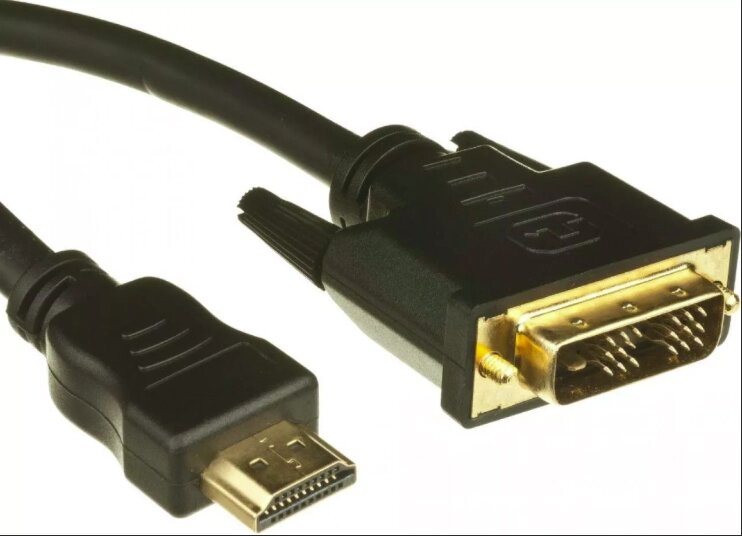 Кабель PERFEO HDMI A вилка - DVI-D вилка, длина 2 м. (D8001) от компании Медиамир - фото 1