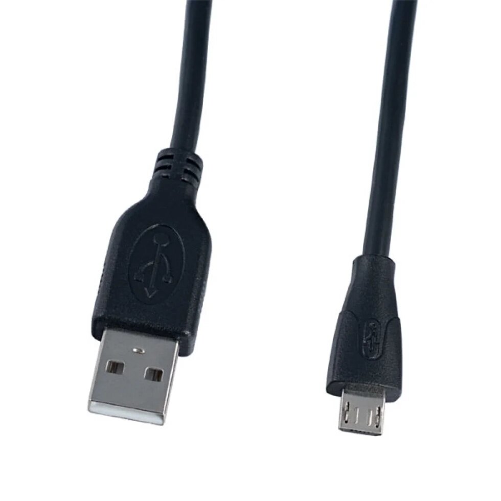 Кабель PERFEO USB2.0 A вилка - Micro USB вилка, 0,5 мeters (U4004) от компании Медиамир - фото 1