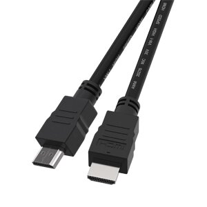 Кабель RITMIX RCC-150 Black  HDMI-HDMI, 1,5 м, пакет ##от компании## Медиамир - ##фото## 1