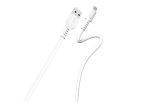 Кабель Smartbuy S33 MicroUSB 4,0 А, мощь, TPE, 1 м, белый (iK-12-S33w)