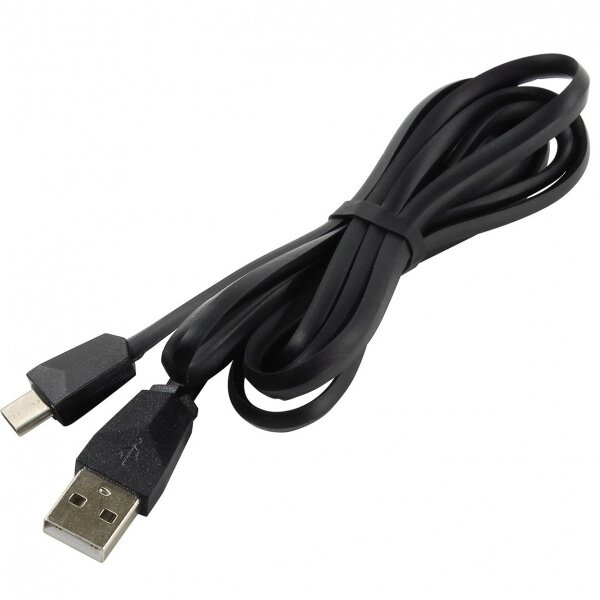 Кабель Smartbuy USB 2.0 - USB TYPE C, 3112 черный, длина 1 м (iK-3112 black)/500 ##от компании## Медиамир - ##фото## 1