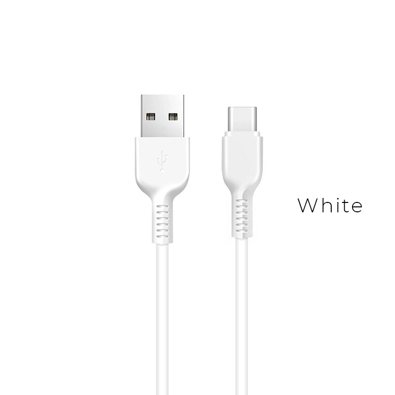 Кабель USB-TypeC Hoco X13 Easy  2.0A,  TPE 1 м, White от компании Медиамир - фото 1