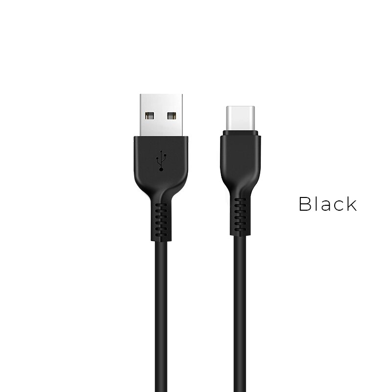 Кабель USB-TypeC Hoco X13 Easy  2A, 1 м, Black от компании Медиамир - фото 1
