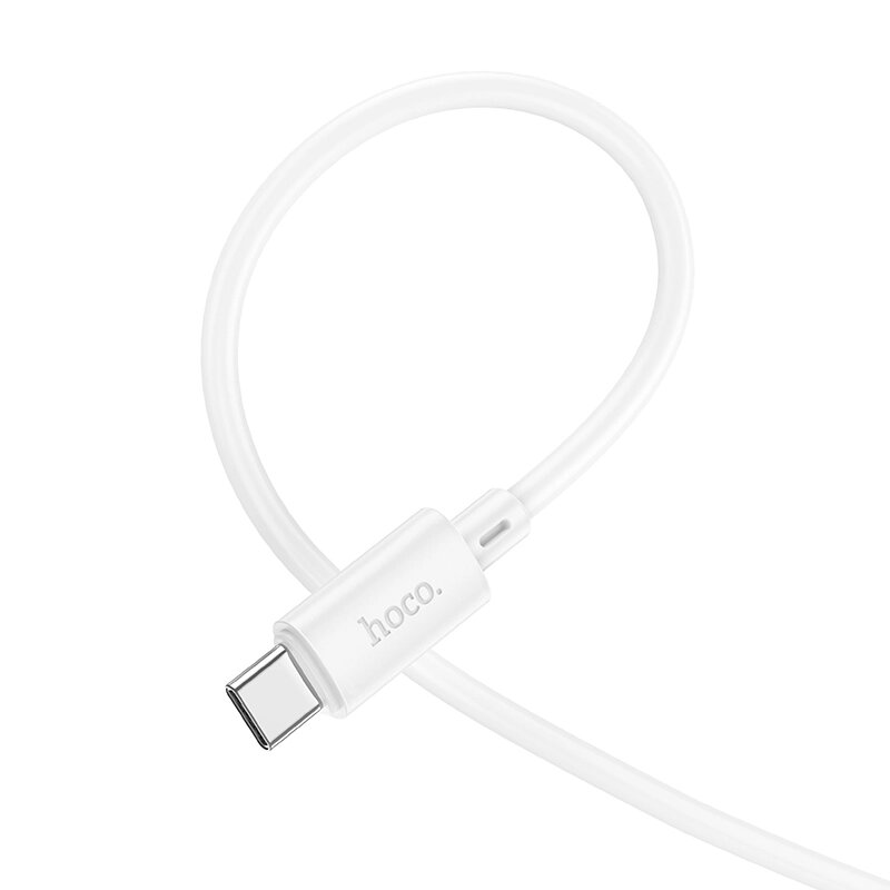 Кабель USB-TypeC Hoco X88 Gratified 3.0А ПВХ 1м White мс от компании Медиамир - фото 1