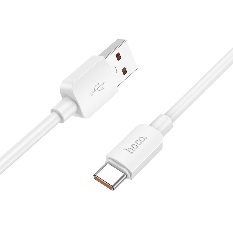 Кабель USB-TypeC Hoco X96 6.0А 100W ПВХ 1м White сд от компании Медиамир - фото 1