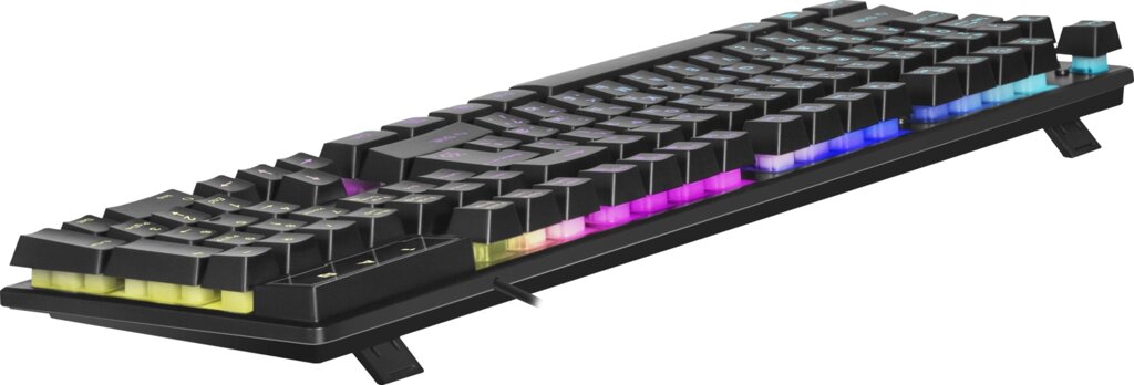 Клавиатура Defender игровая Mayhem GK-360DL RU, RGB подсветка,19 Anti-Ghost (45360) от компании Медиамир - фото 1