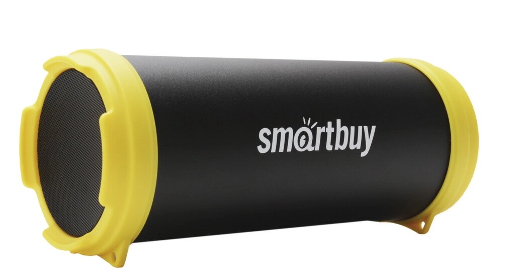 Колонка портативная Bluetooth SmartBuy TUBER MK II, MP3-плеер, FM-радио, черн/желт (арт. SBS-4200)/18 от компании Медиамир - фото 1
