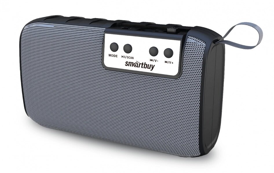 Колонка портативная Bluetooth SmartBuy YOGA, 5Вт, Bluetooth, MP3, FM-радио, черная (SBS-5050) от компании Медиамир - фото 1