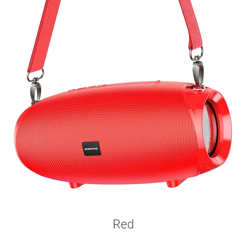 Колонка портативная Borofone BR12 Amplio sports ,2*5Вт, Bluetooth, MP3, Red красный от компании Медиамир - фото 1