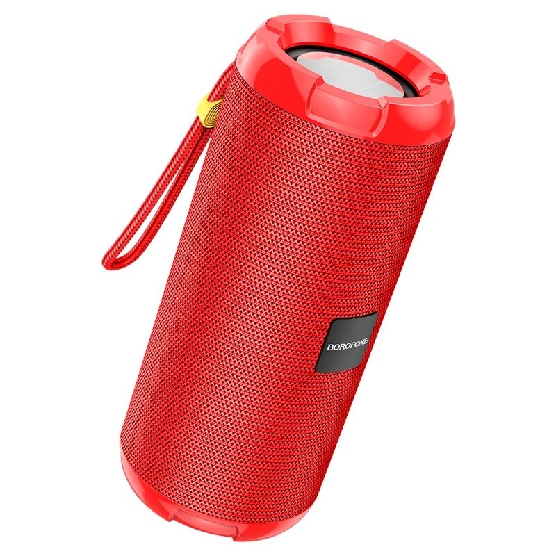 Колонка портативная Borofone BR15 Smart sports,  2*5W, 1200mAh, microSD/AUX,  Red от компании Медиамир - фото 1