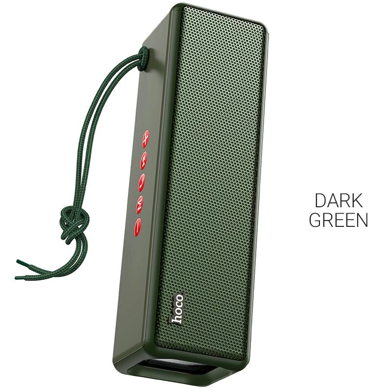 Колонка портативная HOCO HC3 Bounce sports 2*5W 24000mAh Dark Green от компании Медиамир - фото 1