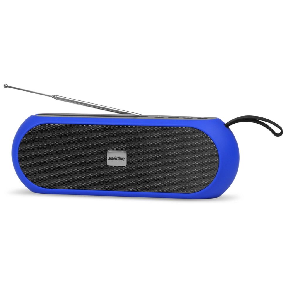 Колонка-Радио SmartBuy RADIO ACTIVE 10Вт, Bluetooth, FM+антенна, MP3, син (SBS-480)/20 от компании Медиамир - фото 1