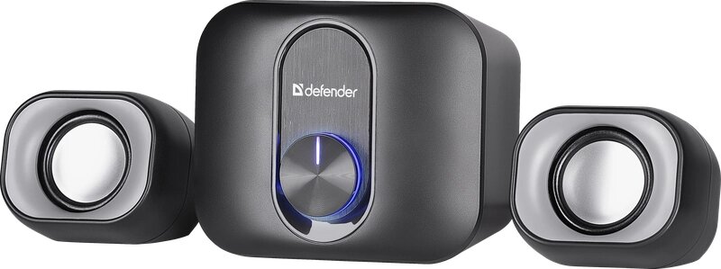 Колонки Defender 2.1 V13 11 Вт, LED, питание от USB (65213) от компании Медиамир - фото 1