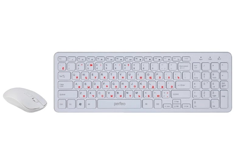 Комплект беспроводной Perfeo "UNION",1000-1200-1600 DPI, USB: клав-ра ...