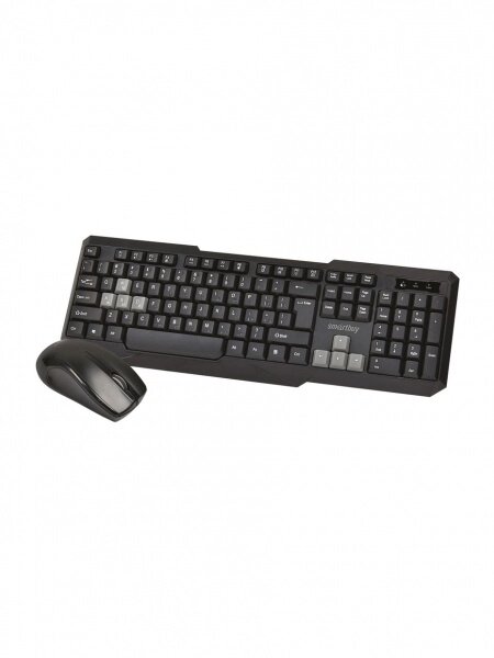 Комплект беспроводный клавиатура+мышь Smartbuy 230346 ONE черно-серый (SBC-230346AG-KG) /20 ##от компании## Медиамир - ##фото## 1