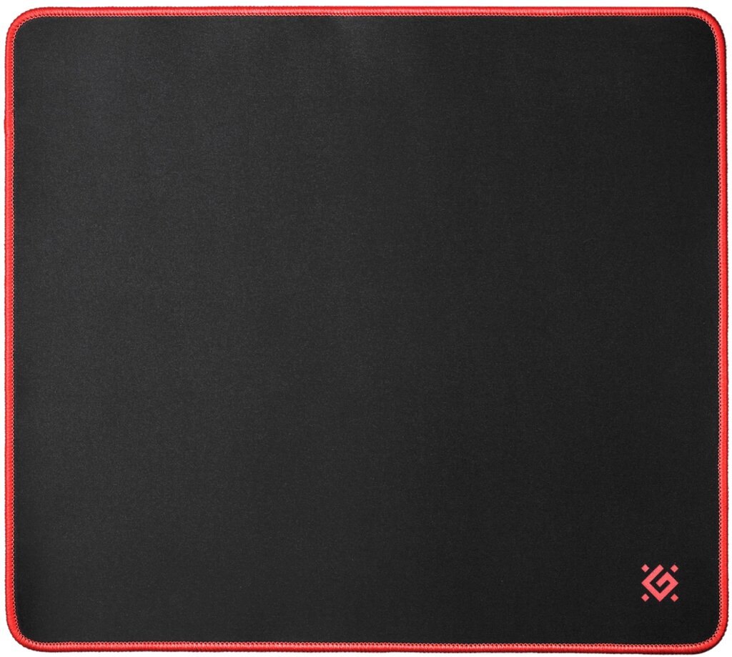 Коврик Defender Игровой Black XXL 400x355x3 мм, ткань+резина (50559) от компании Медиамир - фото 1