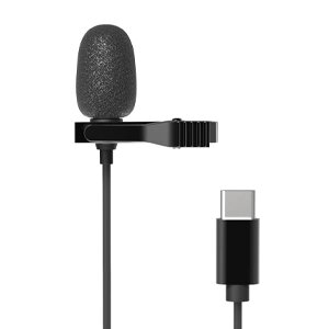 Микрофон RITMIX RCM-210 Black TypeC петличный