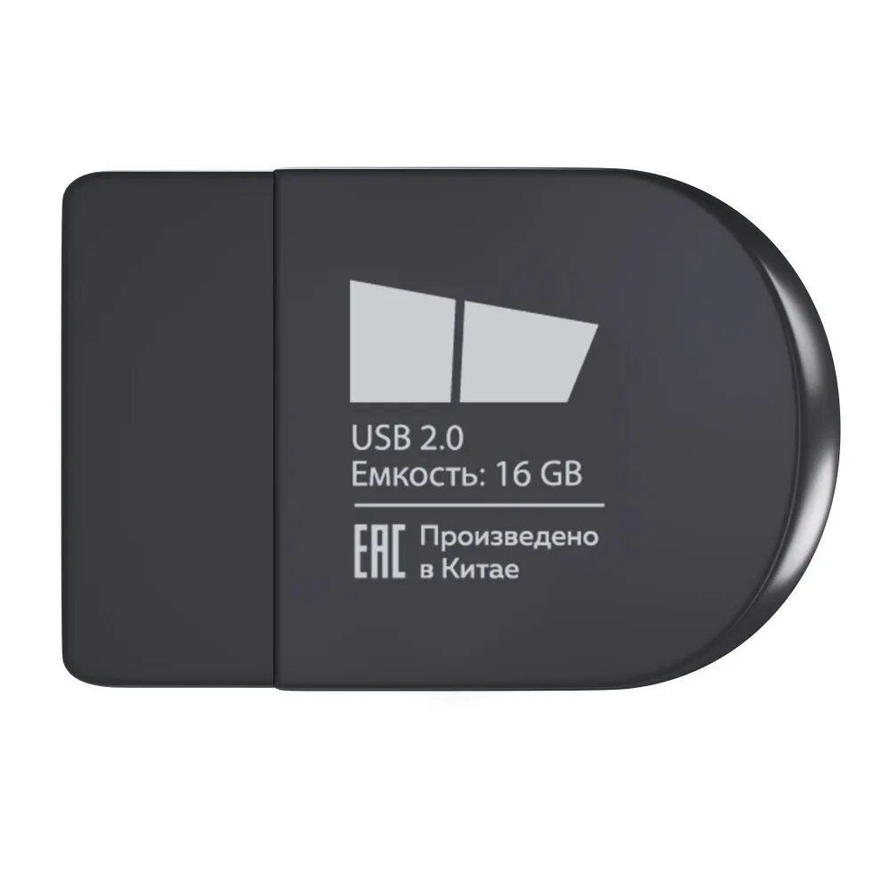 More Choice USB 16GB Mini MF16-2 (Black) от компании Медиамир - фото 1
