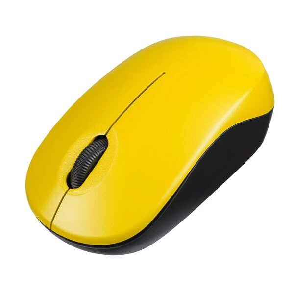 Мышь беспроводная Perfeo SKY, 3 кн, DPI 1200, USB, желтая  (PF_A4505) от компании Медиамир - фото 1