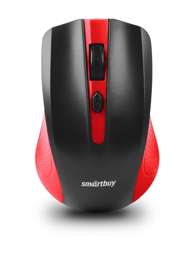 Мышь беспроводная SmartBuy 352 ONE красно-черная (SBM-352AG-RK) / 60 ##от компании## Медиамир - ##фото## 1