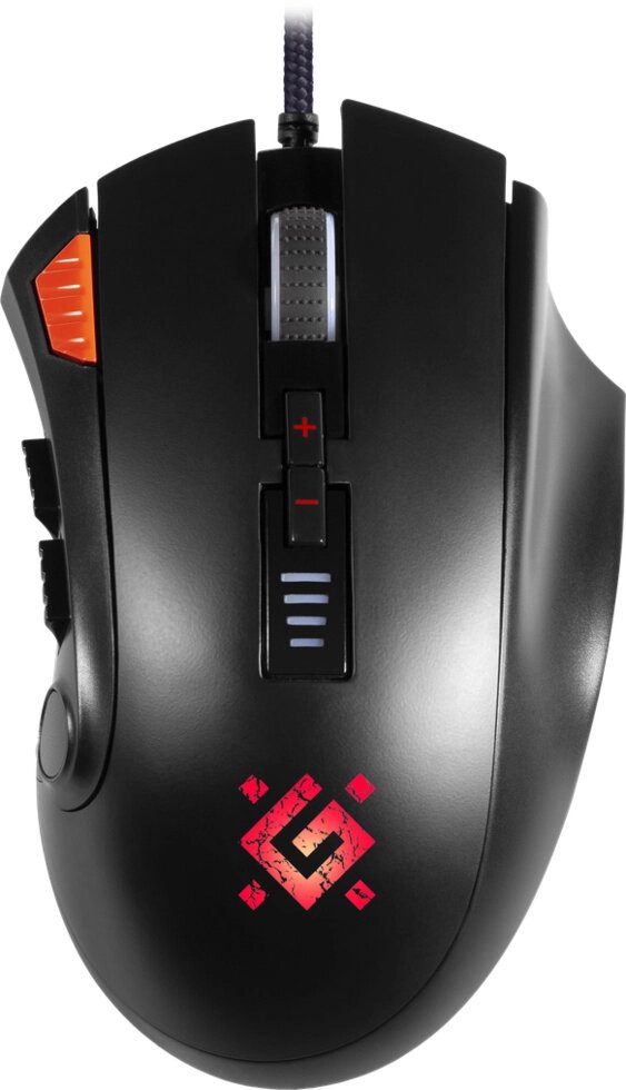 Мышь Defender игровая Oversider GM-917 RGB,12 кнопок, LED, 12000dpi  (52917) ##от компании## Медиамир - ##фото## 1