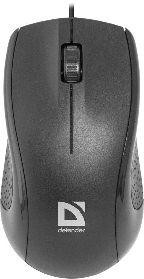 Мышь Defender Optimum MB-160 черный,3 кнопки,1000 dpi  (52160) от компании Медиамир - фото 1