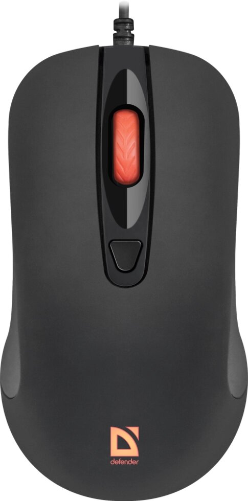 Мышь Defender Ultra Classic MB-280 7цветов,4 кнопки,1200dpi, Soft Rubber Skin, черный (52281) от компании Медиамир - фото 1