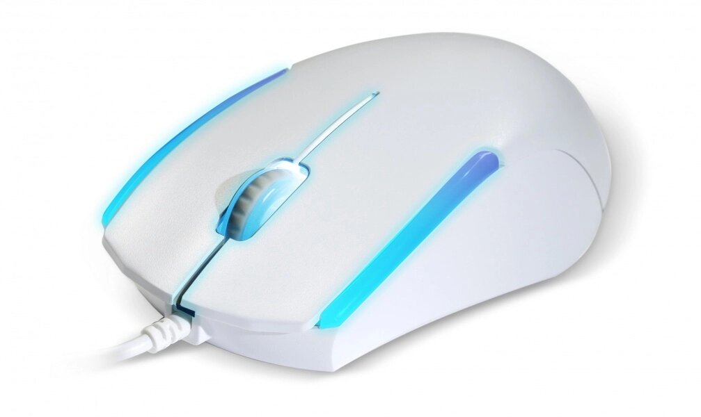 Мышь проводная Smartbuy 350 ONЕ USB белая, с подсветкой (SBM-350-W) /40 от компании Медиамир - фото 1