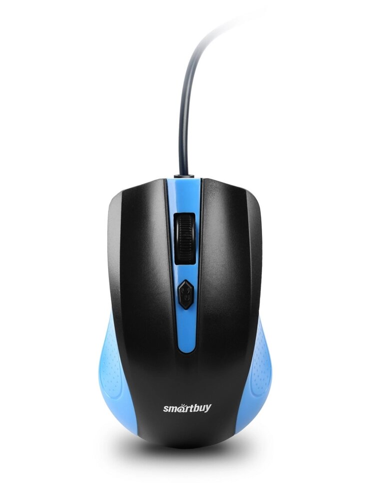 Мышь проводная Smartbuy 352 ONЕ USB сине-черная (SBM-352-BK) /100 ##от компании## Медиамир - ##фото## 1