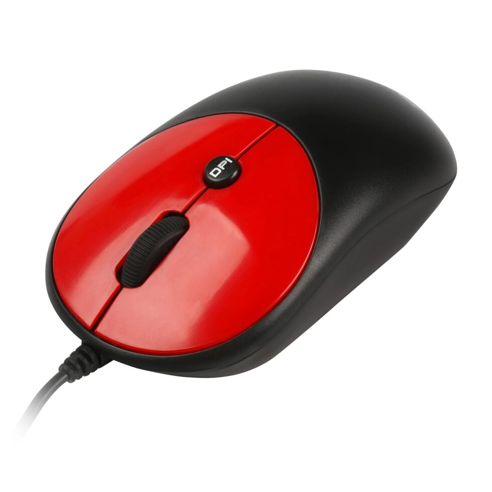 Мышь проводная Smartbuy 382 ONЕ USB черно-красная (SBM-382-R) /40 от компании Медиамир - фото 1