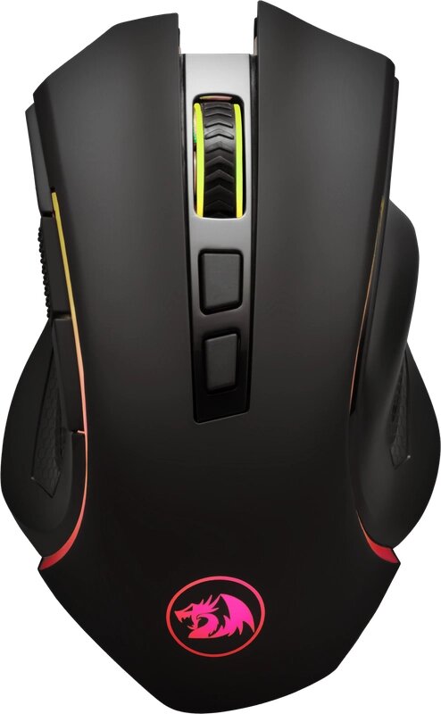 Мышь REDRAGON игровая беспроводная Griffin wireless Оптика, RGB, 4000 DPI, б. п. (78069) от компании Медиамир - фото 1