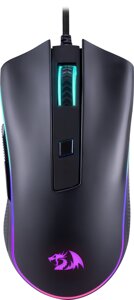 Мышь REDRAGON игровая Cypher черн, RGB,6кн,12800dpi (72075)