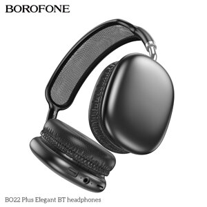 Гарнитура Bluetooth полноразмерная BOROFONE BO22 Plus Elegant BT5.4 800mah MP3 Space Grey в Ростовской области от компании Медиамир