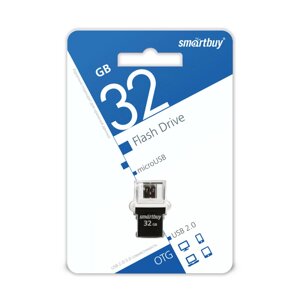 Smart Buy USB 32GB OTG POKO series Black