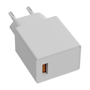 ЗУ сетевое Ritmix RM-3031QC, 1*USB 3.0, Quick Charge 3.0, коробка