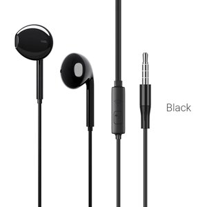 Гарнитура внутриканальная Borofone BM54 Maya universal earphones вкладыши, black