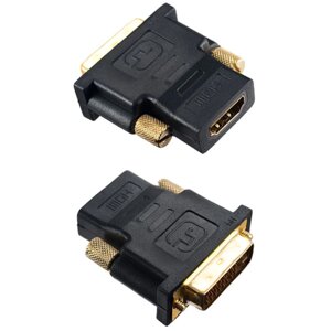 Переходник PERFEO HDMI A розетка - DVI-D вилка (А7004)
