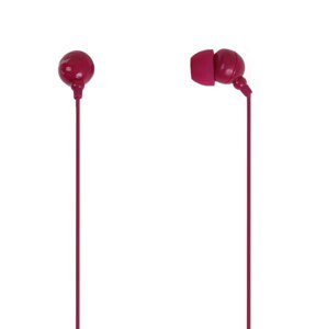Наушники внутриканальные SmartBuy COLOR TREND, провод 1.2м, пурпурные.(арт. SBE-3500)/320