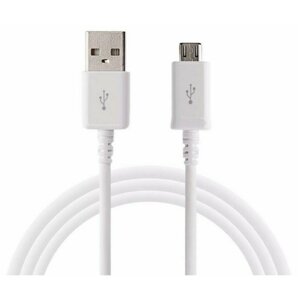 Кабель Smartbuy USB - micro USB, цветные, длина 1,2 м, белый (iK-12c white)/250