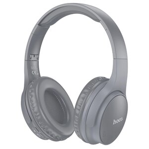 Гарнитура Bluetooth полноразмерная HOCO W40 Mighty Bluetooth 5.3 200mah MP3, складные Grey