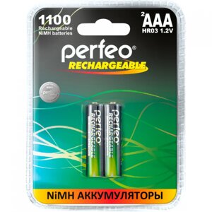 Аккумулятор PERFEO AAA 1100МН- 2 BL2 Пластик в Ростовской области от компании Медиамир